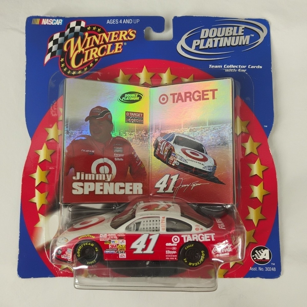 Jimmy Spencer #41 Winners‎ Circle Target 1:43 car New W/Team Collector Cards